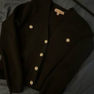 Philosophy pearl accent button cardigan